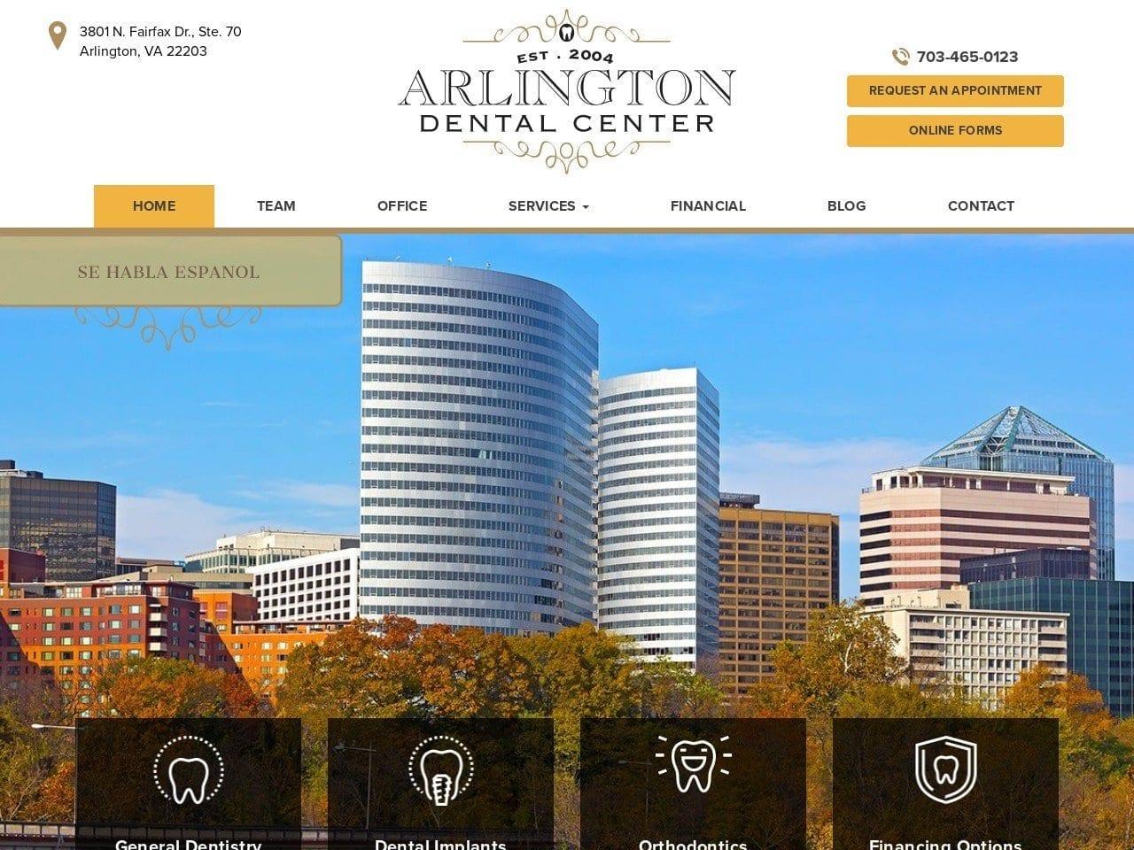 Arlington Dental Center screenshot