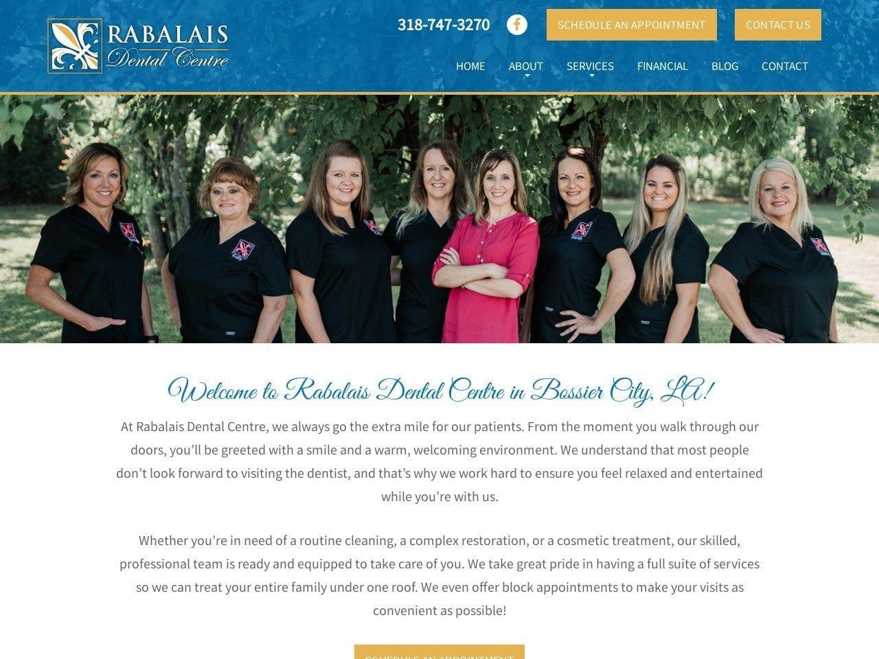 Dr. Shelly C. Rabalais DDS screenshot