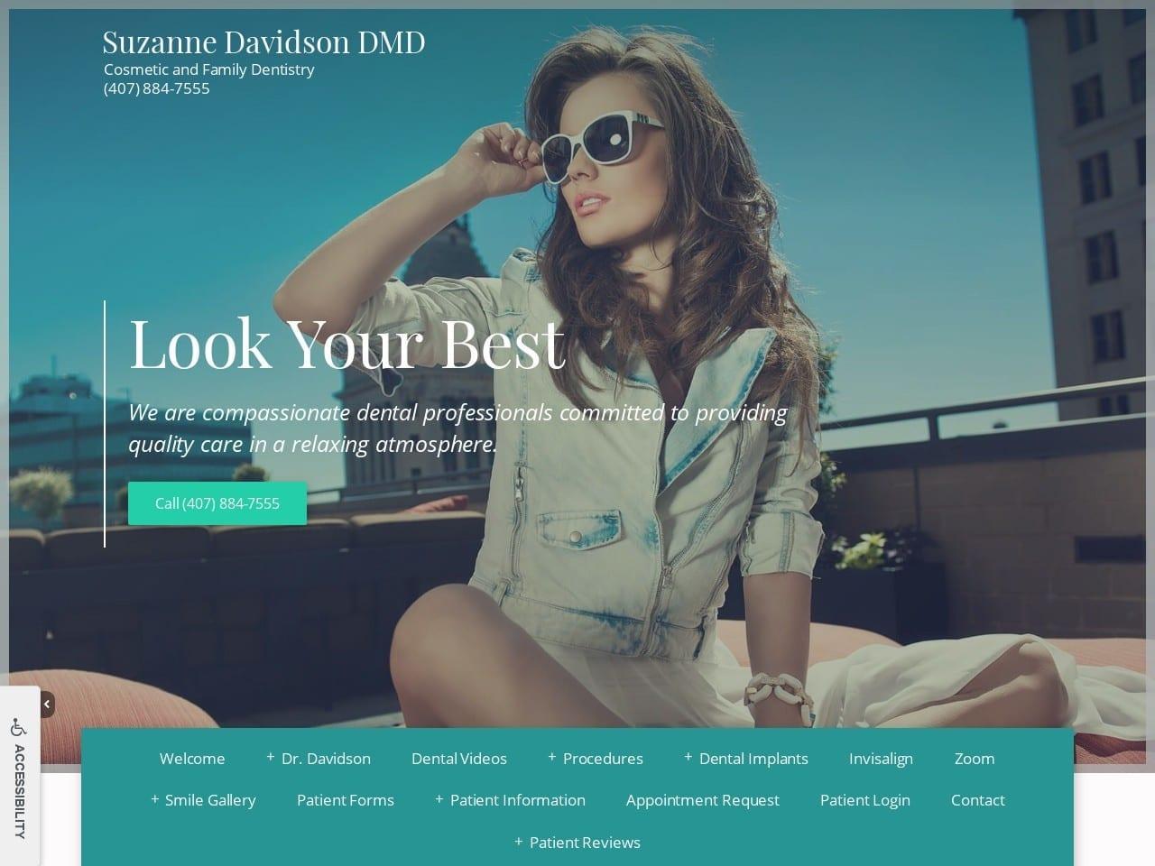 Davidson Dental screenshot