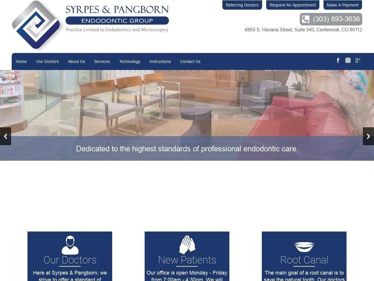 Demetrios C.Syrpes DDS screenshot