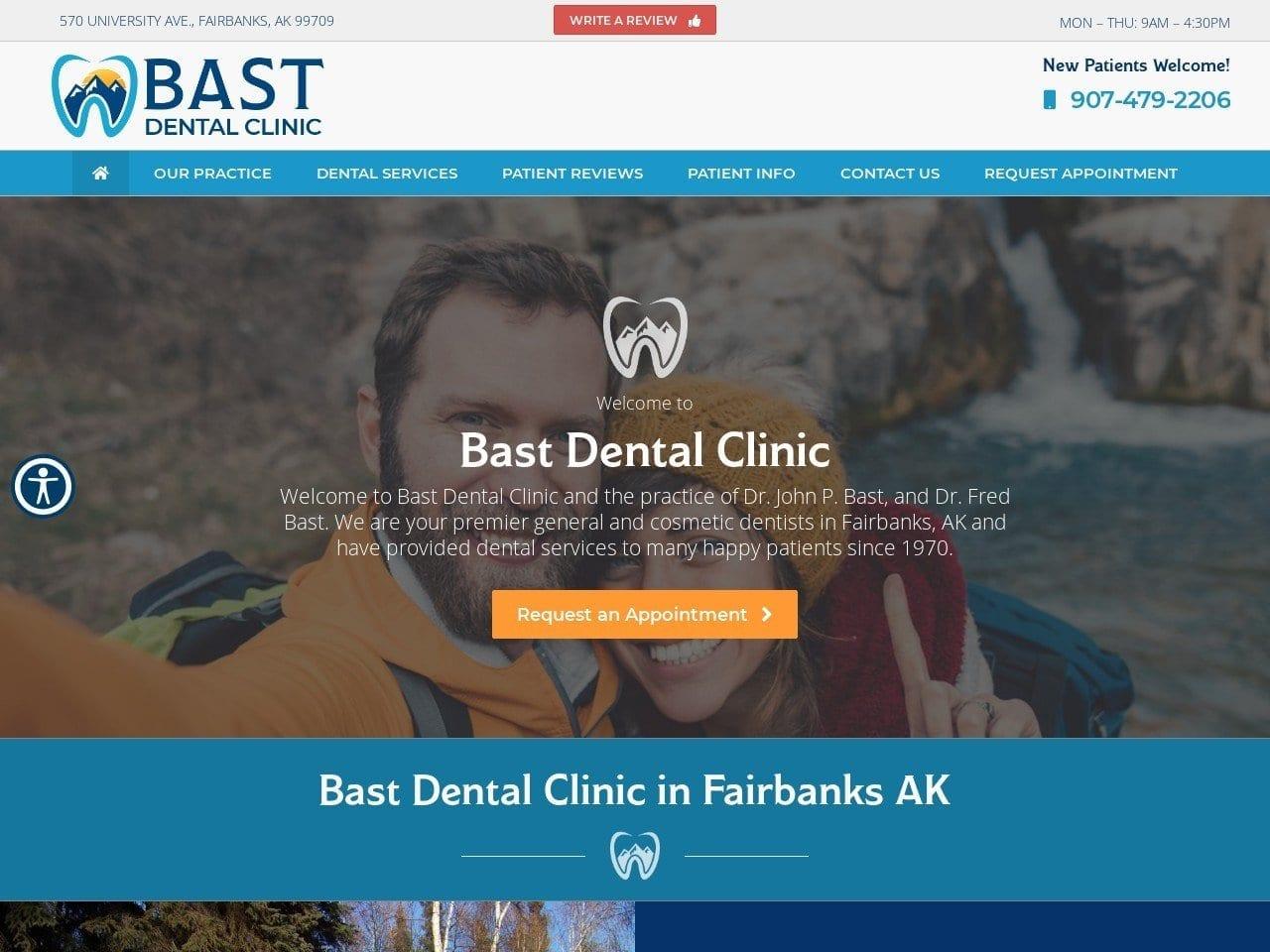 John P Bast DDS Inc screenshot