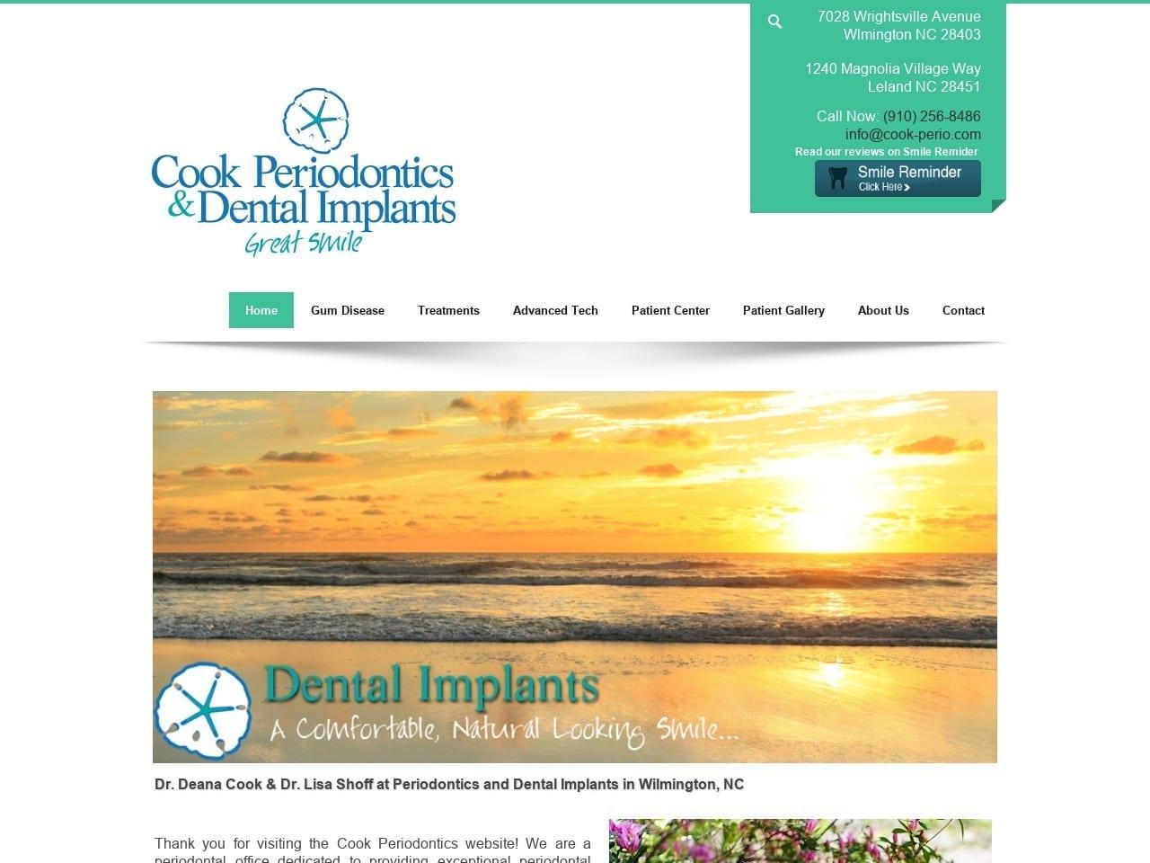Cook Periodontics Dentist screenshot