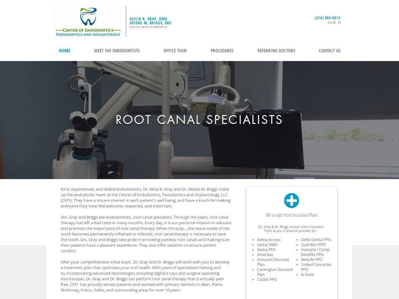 Center For Endodontics screenshot