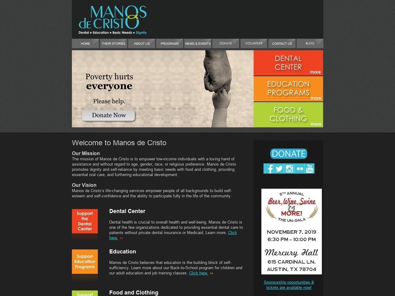 Manos de Cristo Dental Center screenshot