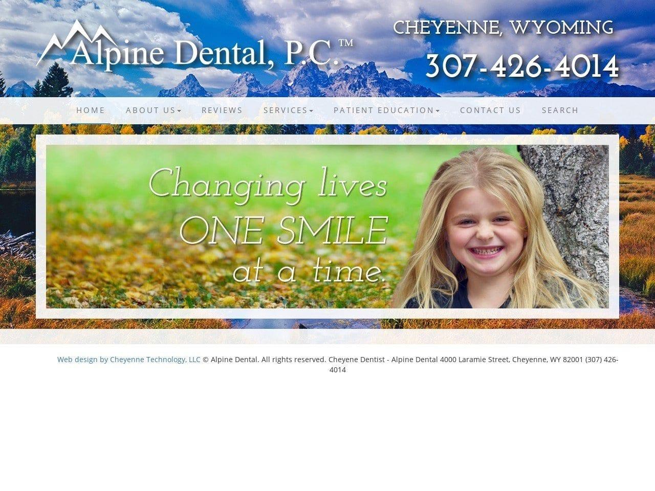 Alpine Dental PC screenshot