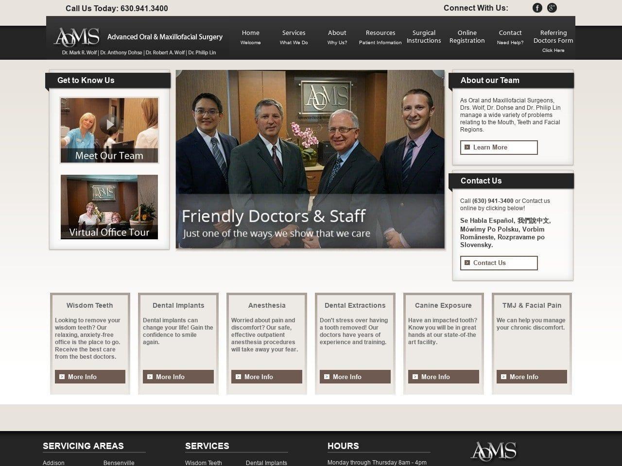 Dr. Mark R. Wolf DDS screenshot
