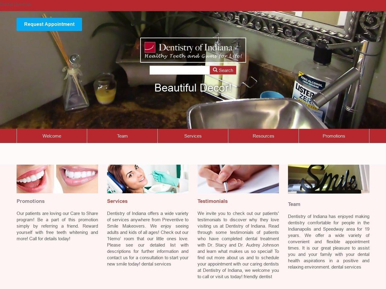 Dr. Stacy C. Johnson DDS screenshot