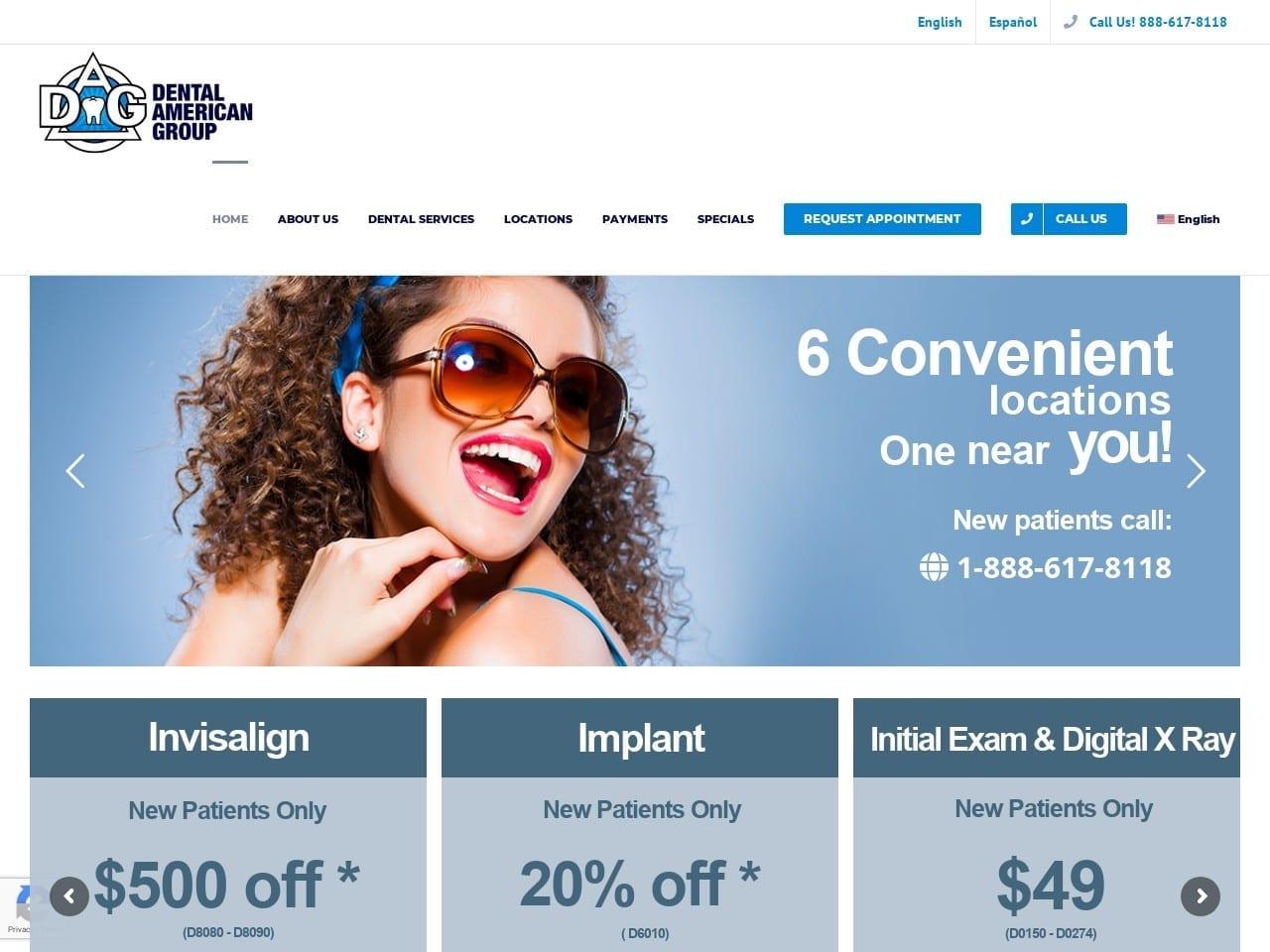 Dental American Group screenshot