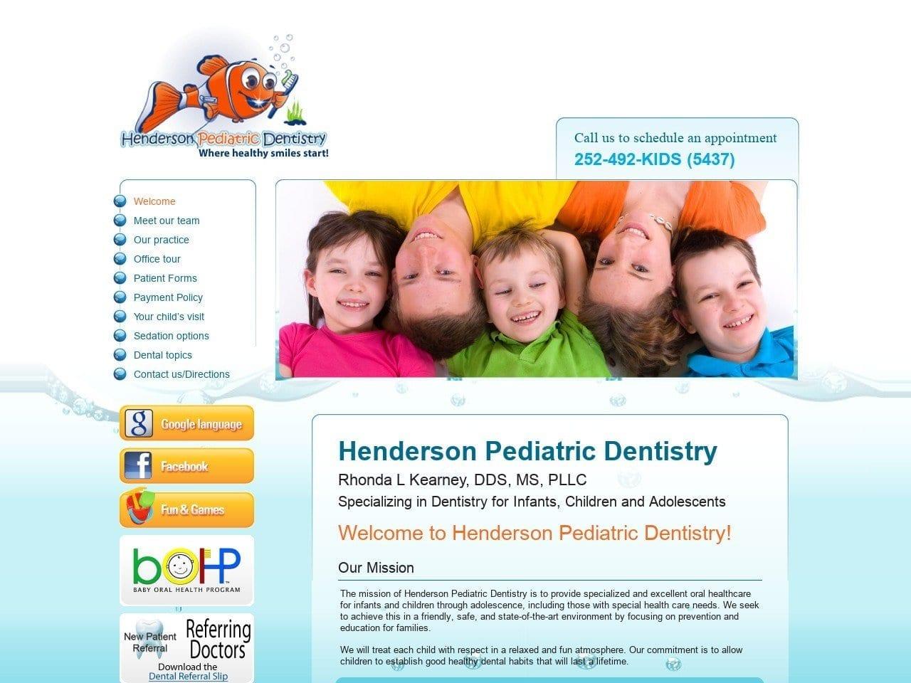 Dr. Rhonda L. Kearney DDS screenshot