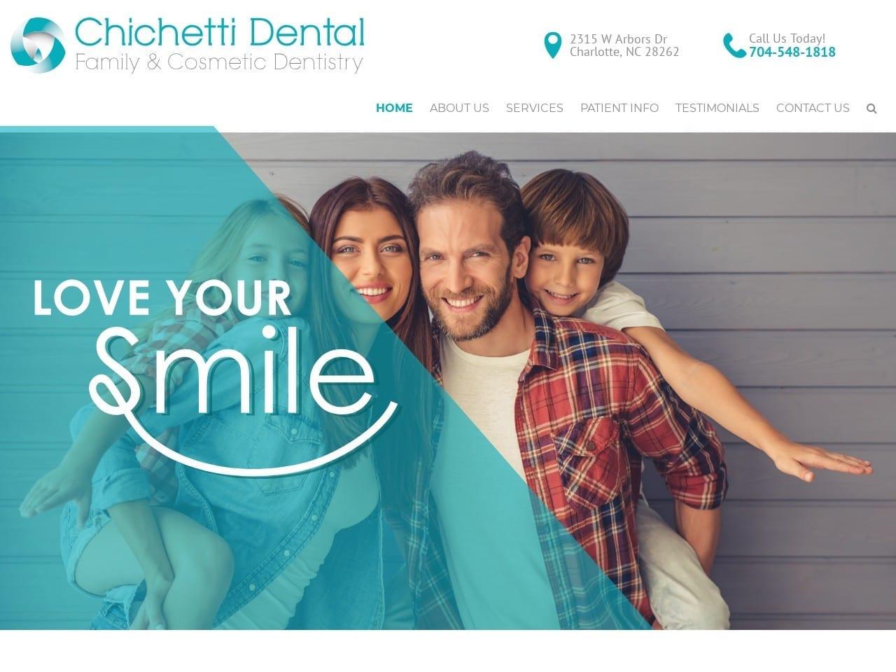 Esthetic Dental/ Dr. Joe Chichetti DMD screenshot