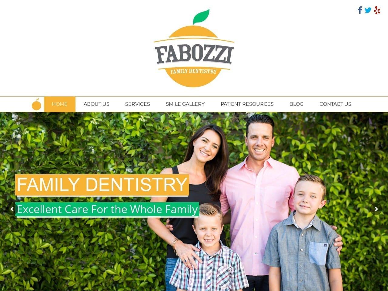 Fabozzi Dental screenshot