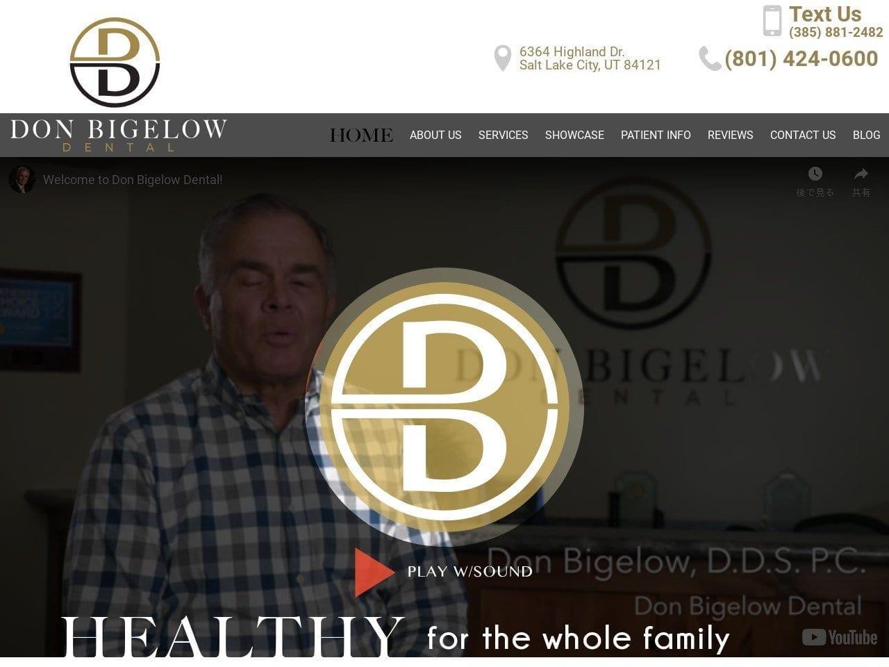 Don Bigelow Dds screenshot