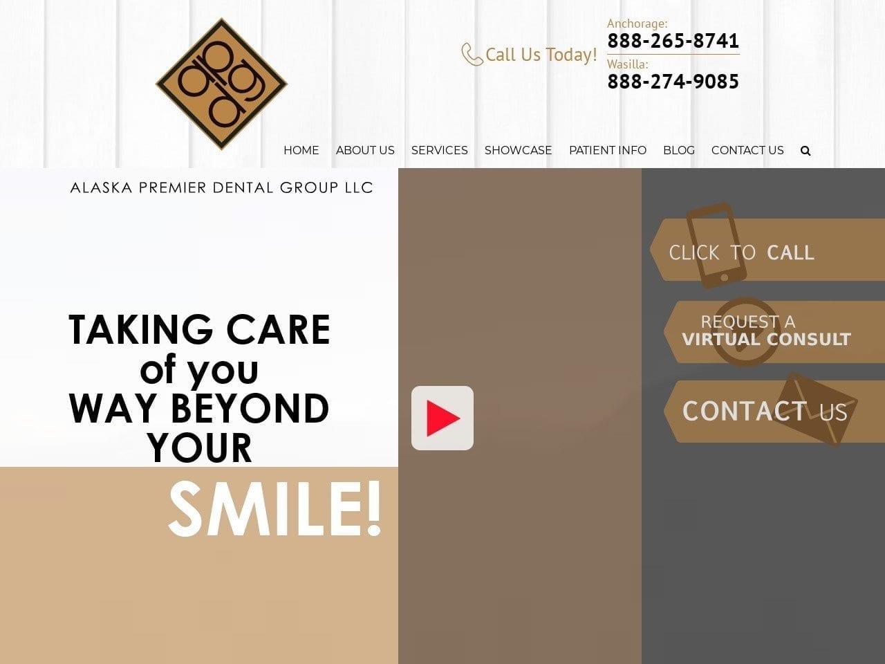 Alaska Premier Dental Group screenshot