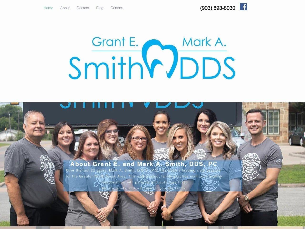 Mark A. Smith D.D.S. P.C. screenshot