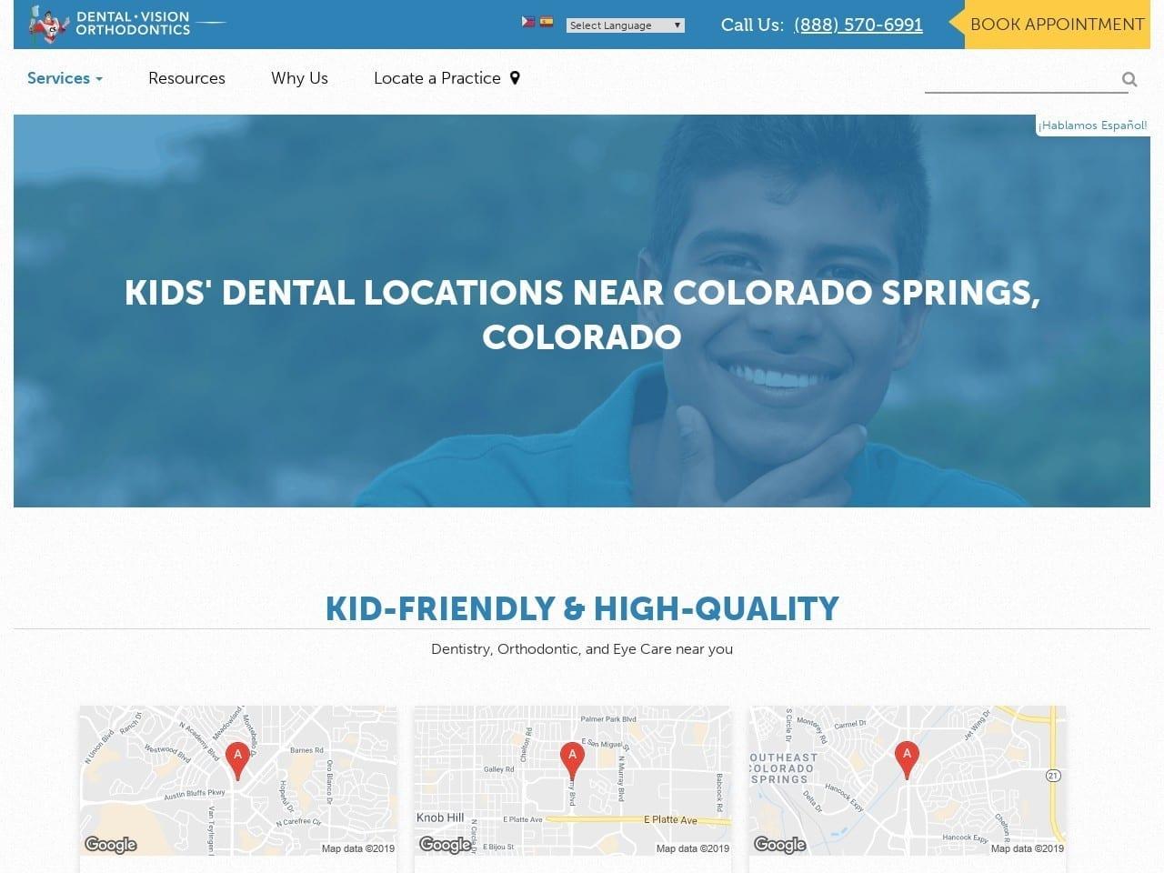 Academy Kids Dental Vision & Orthodontics screenshot
