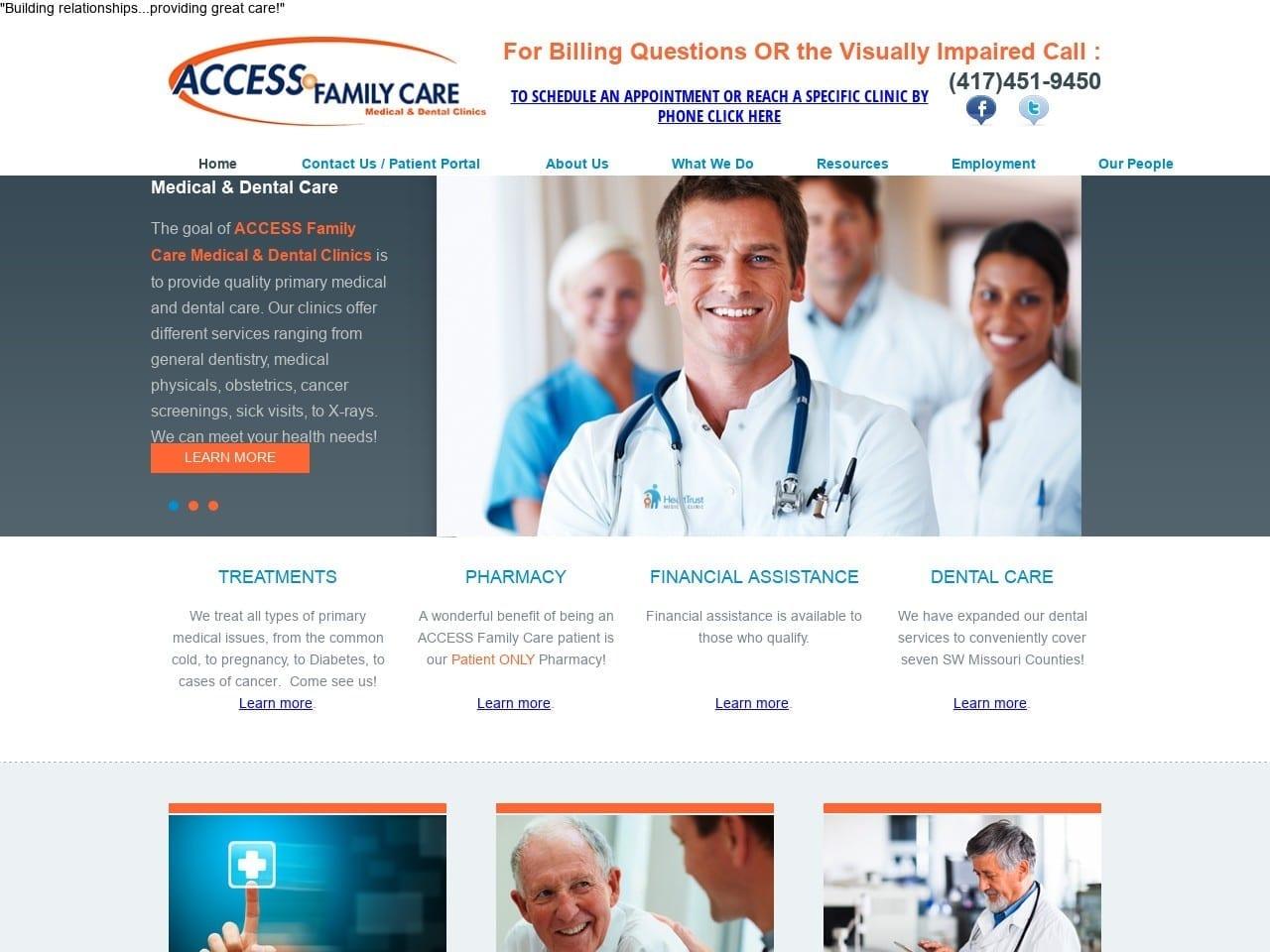 Access Family Care screenshot