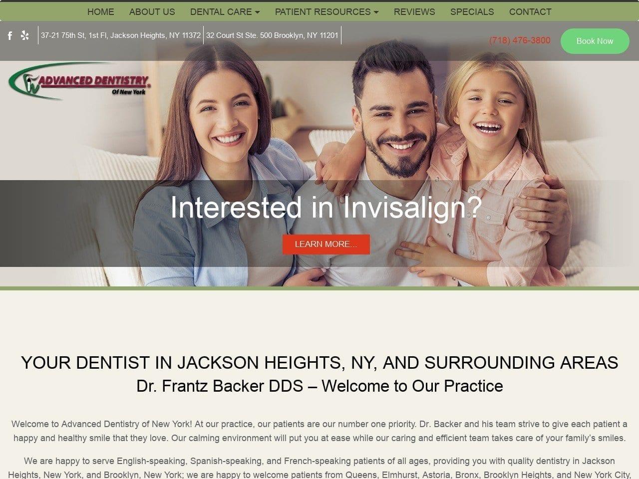 Advanced Dentistry of New York screenshot
