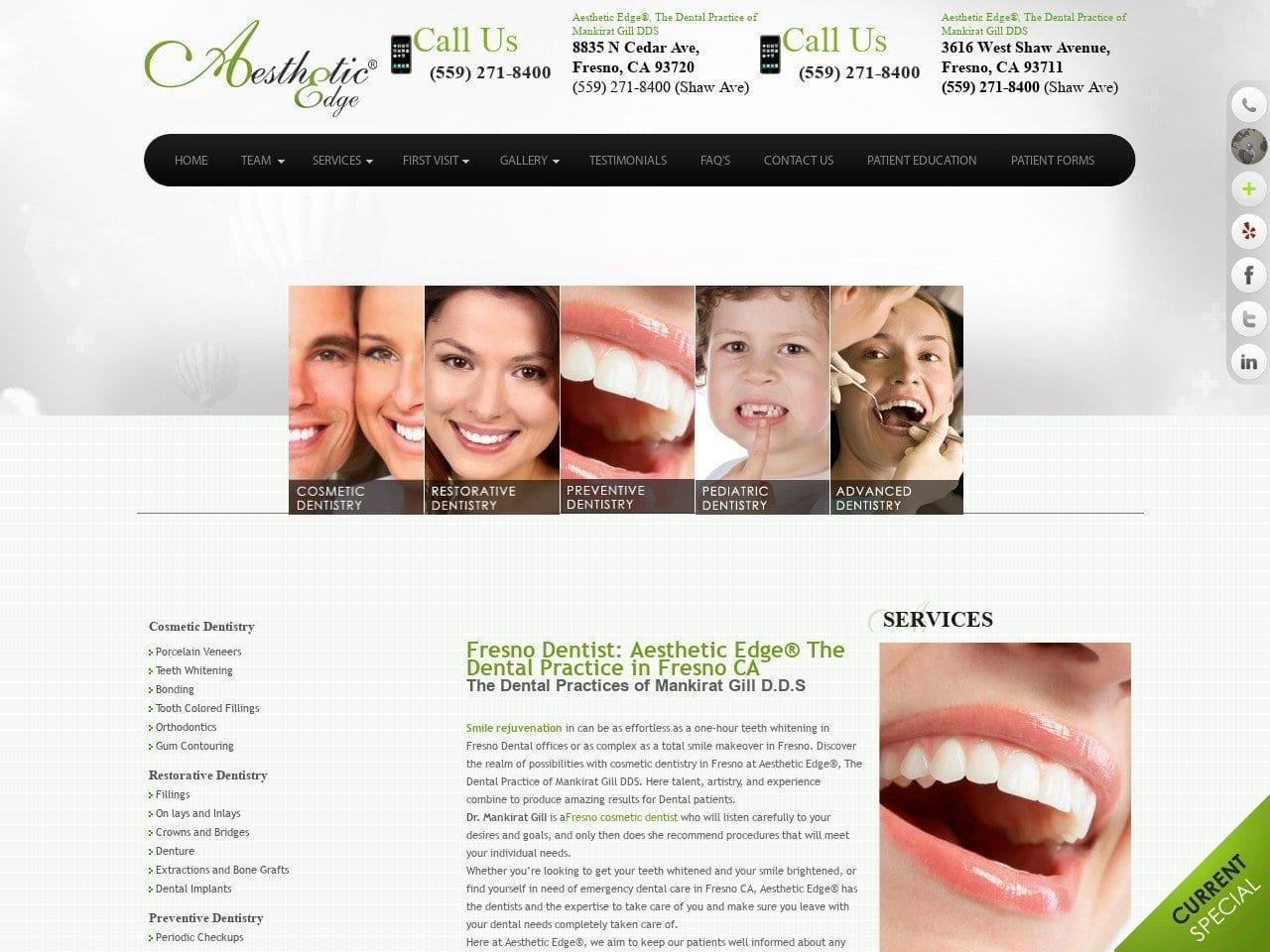 Mankirat Gill DDS screenshot