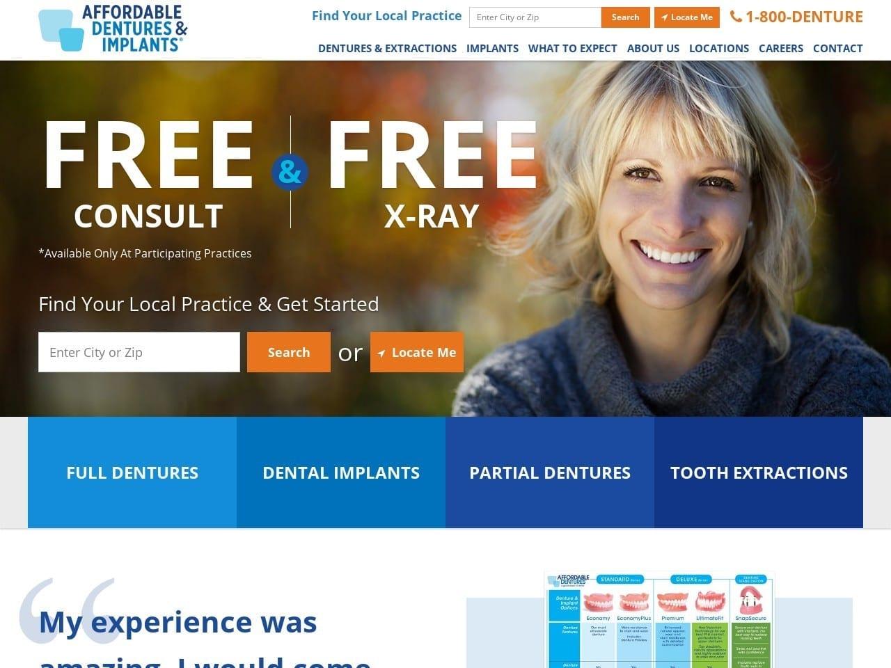 Affordable Dentures screenshot