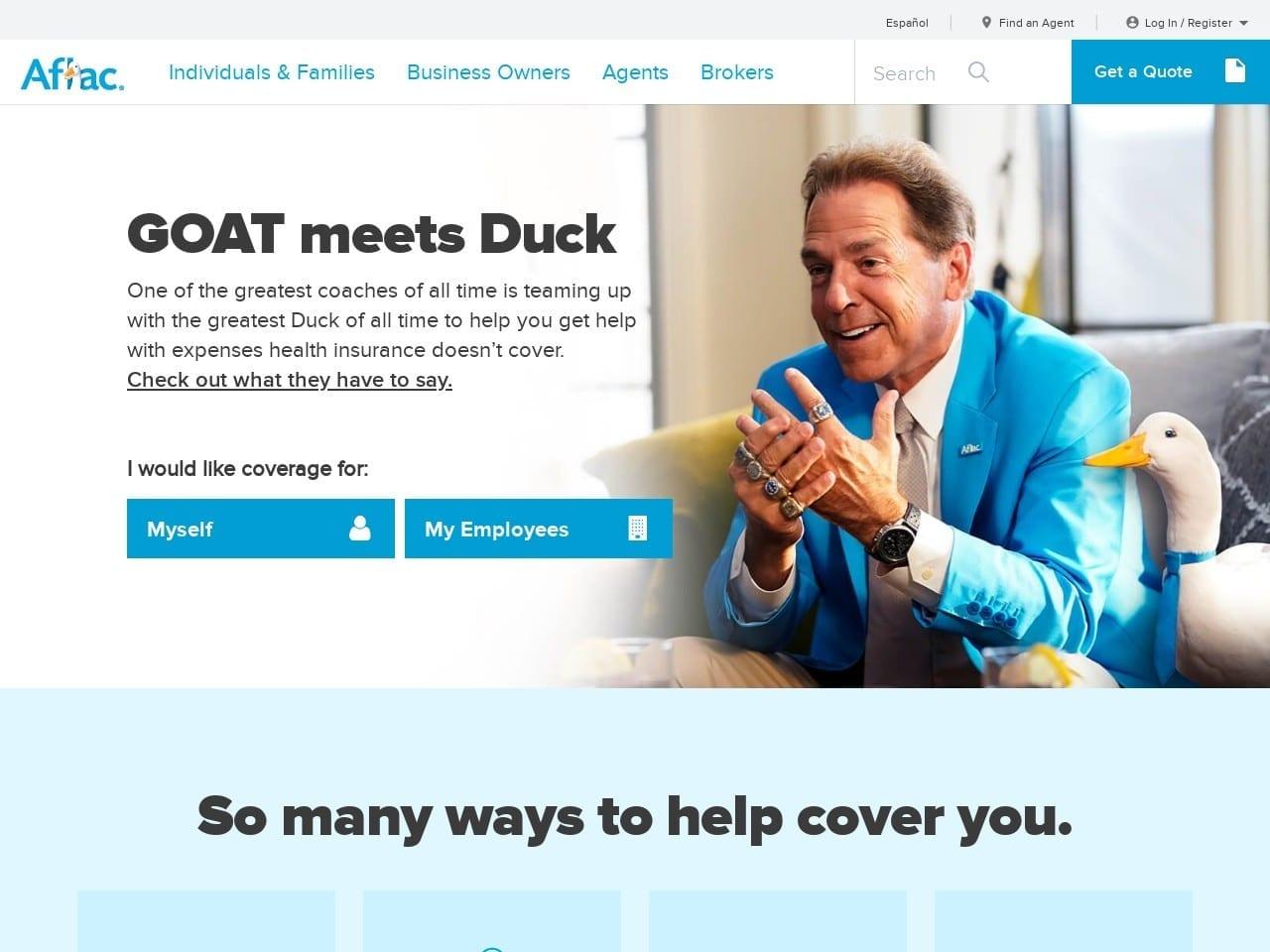 Aflac screenshot