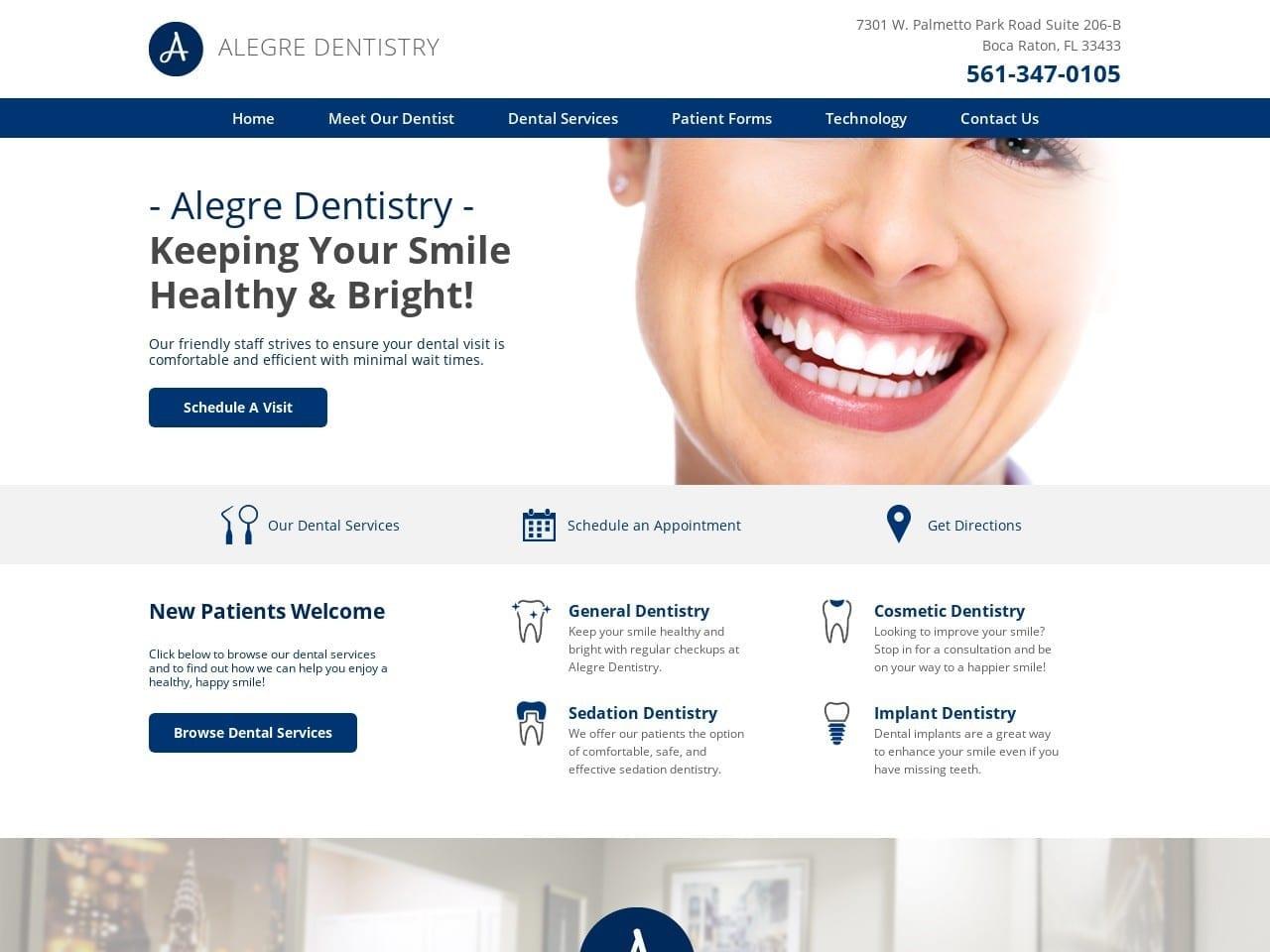 Alegre Dentistry Dr Brandon Alegre screenshot