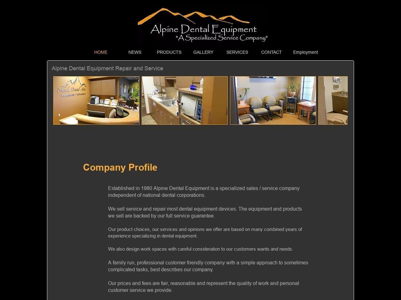 Alpine Dental Equipment Services screenshot