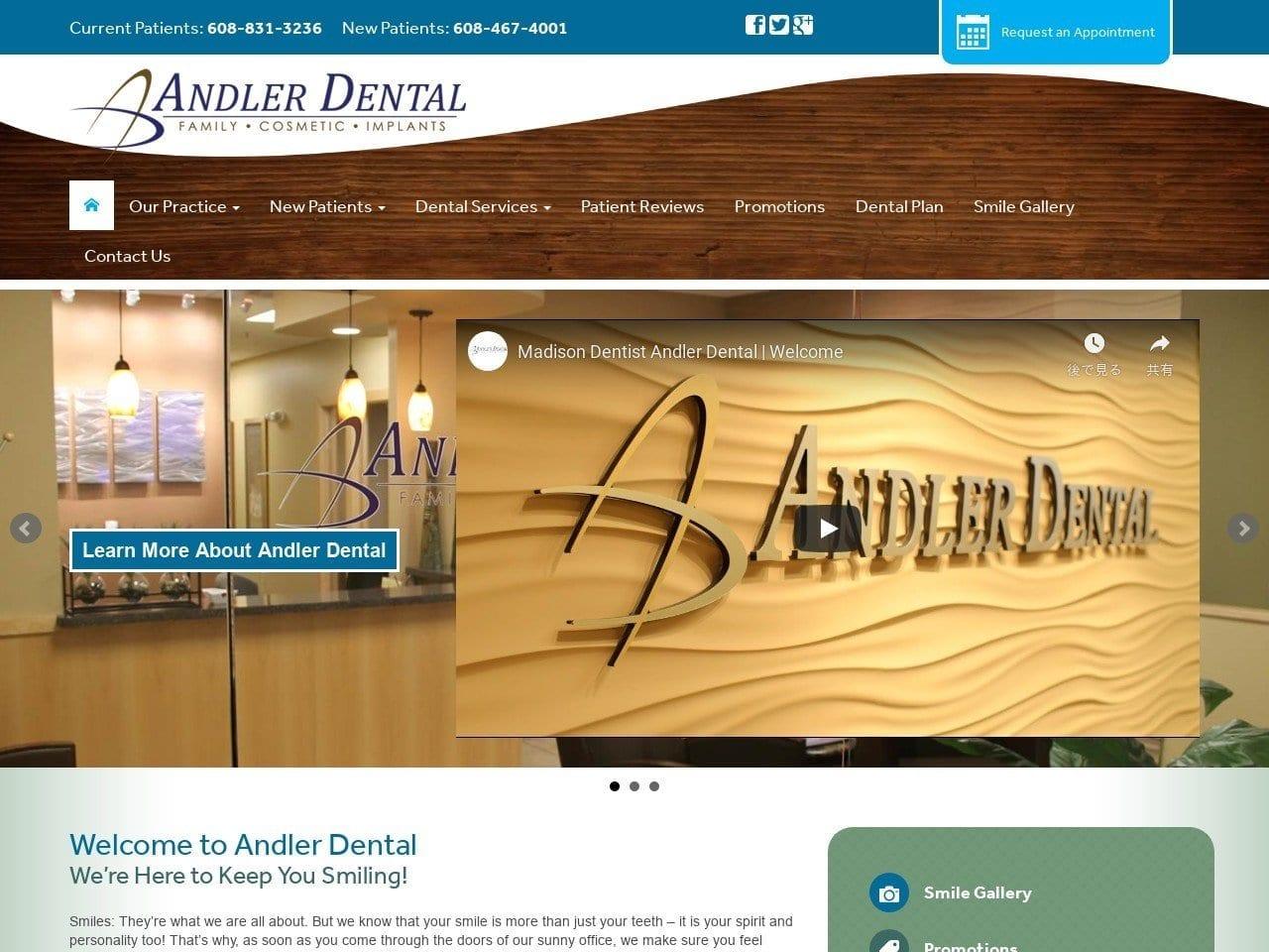 Andler Dental screenshot