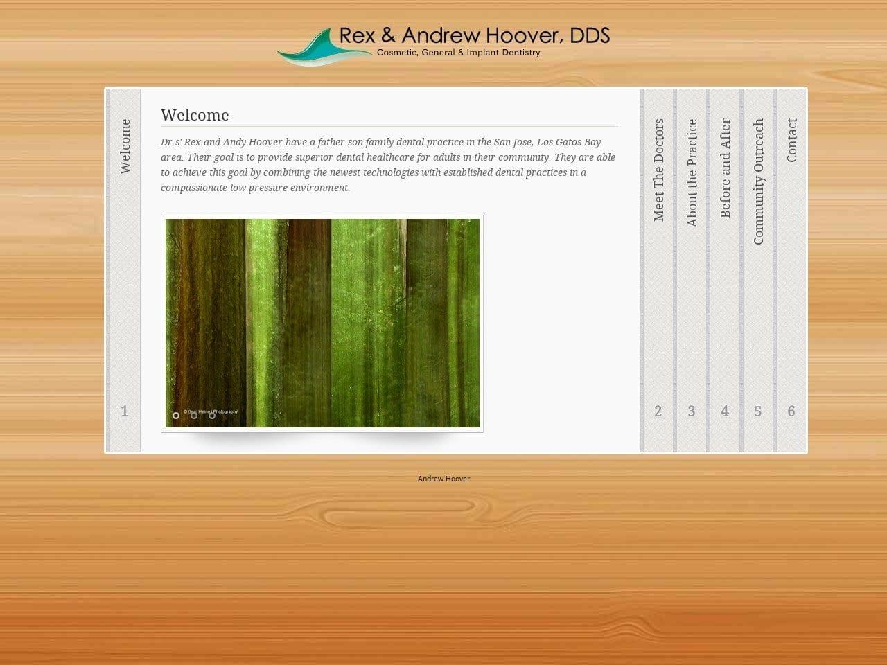 Dr. Rex W. Hoover DDS screenshot