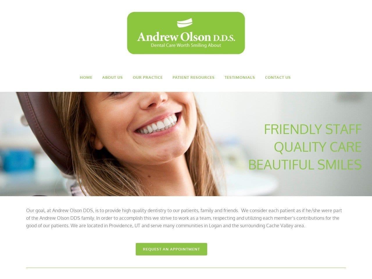 Dr. Andrew C. Olson DDS screenshot