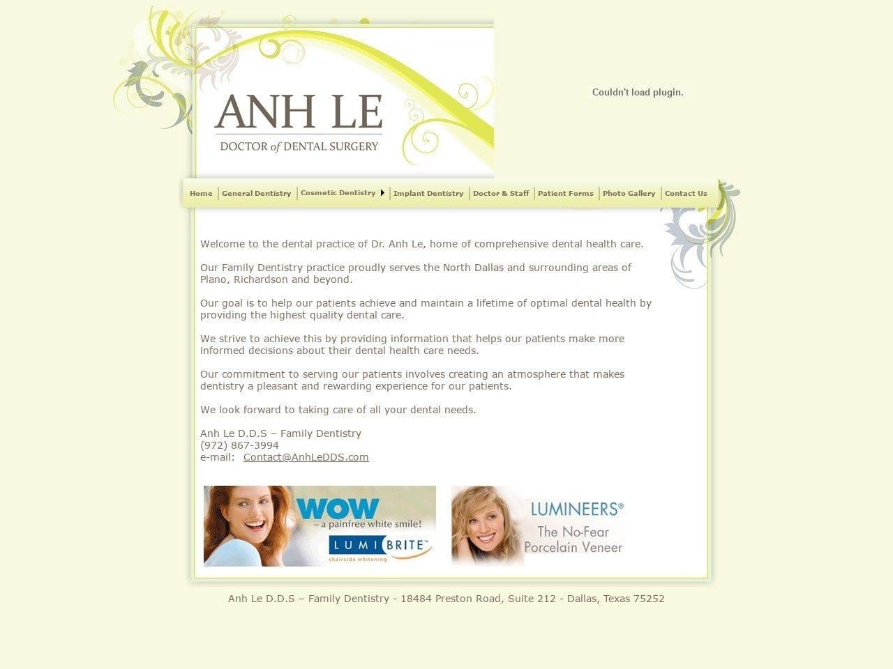 Anh Le D.D.S – Family Dentistry screenshot