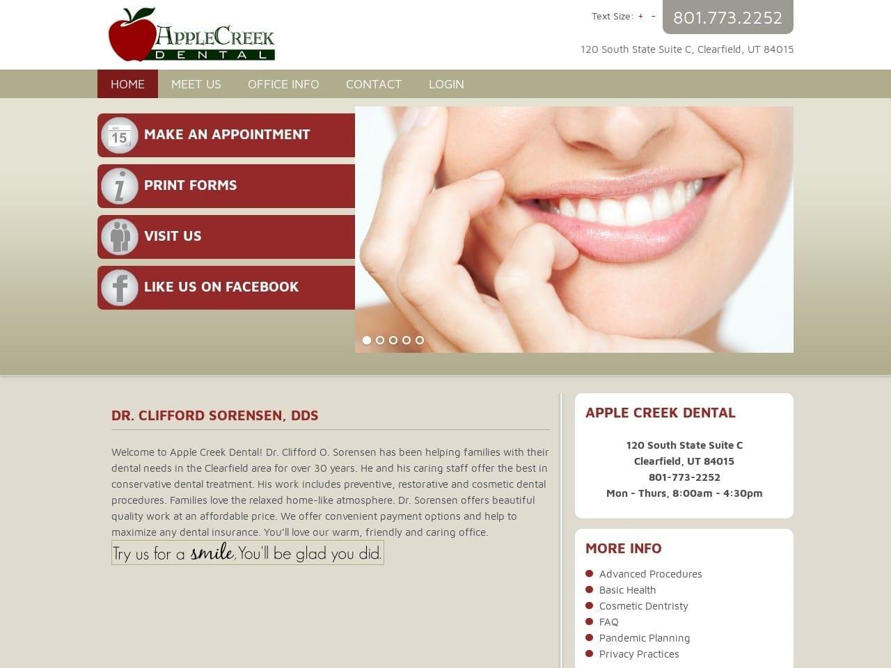 Apple Creek Dental screenshot