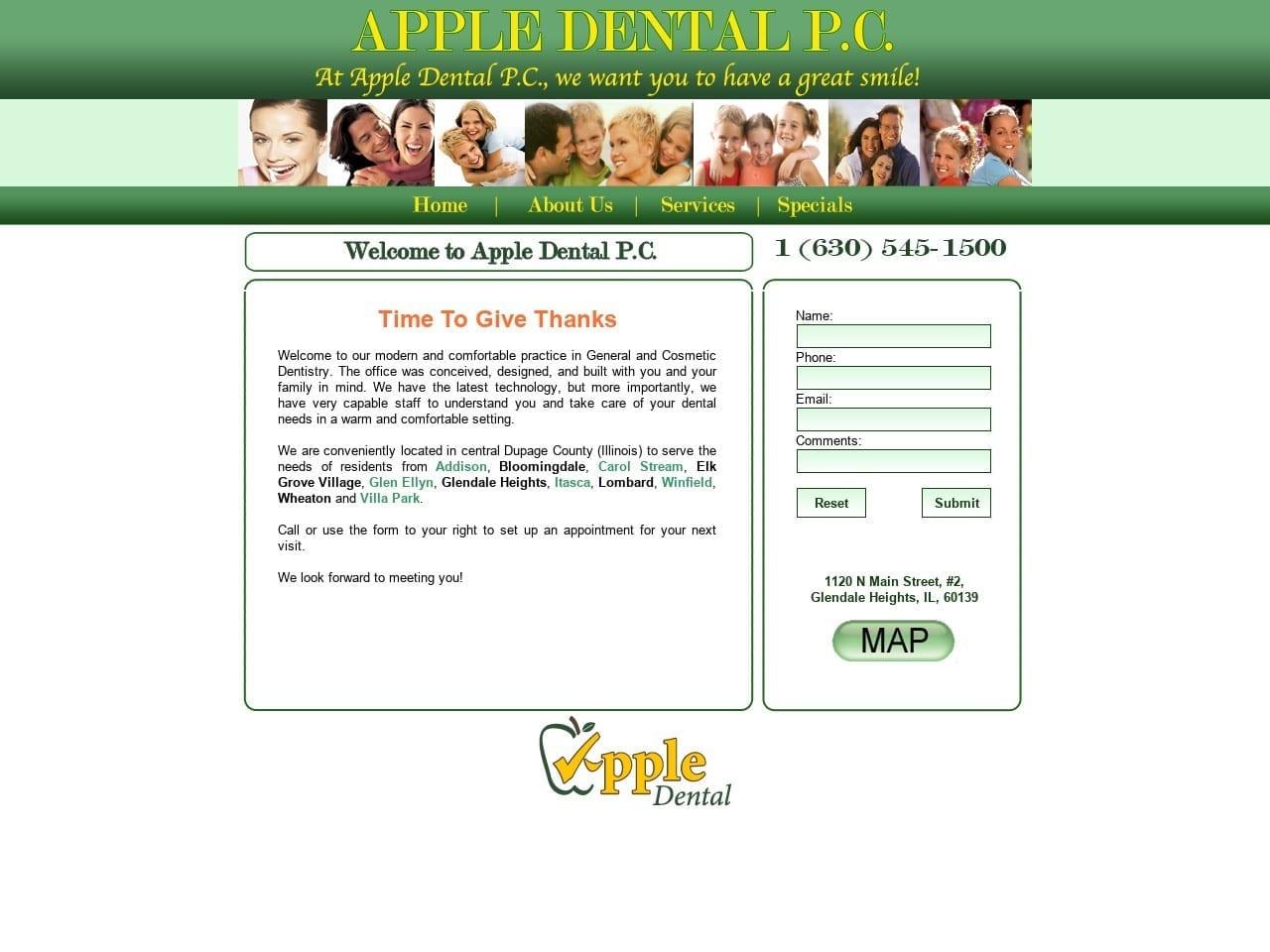 Apple Dental PC screenshot