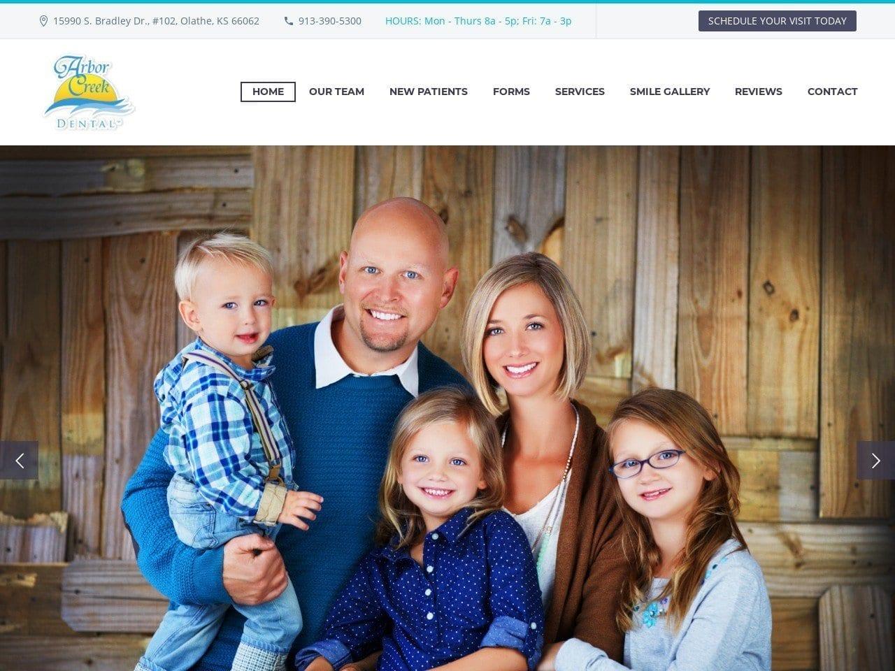 Arbor Creek Dental screenshot