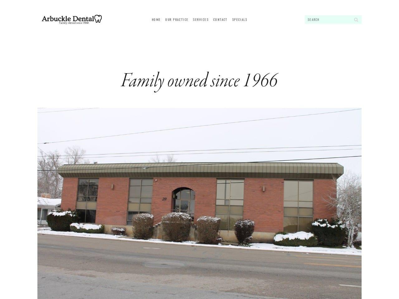 Arbuckle Dental PC screenshot