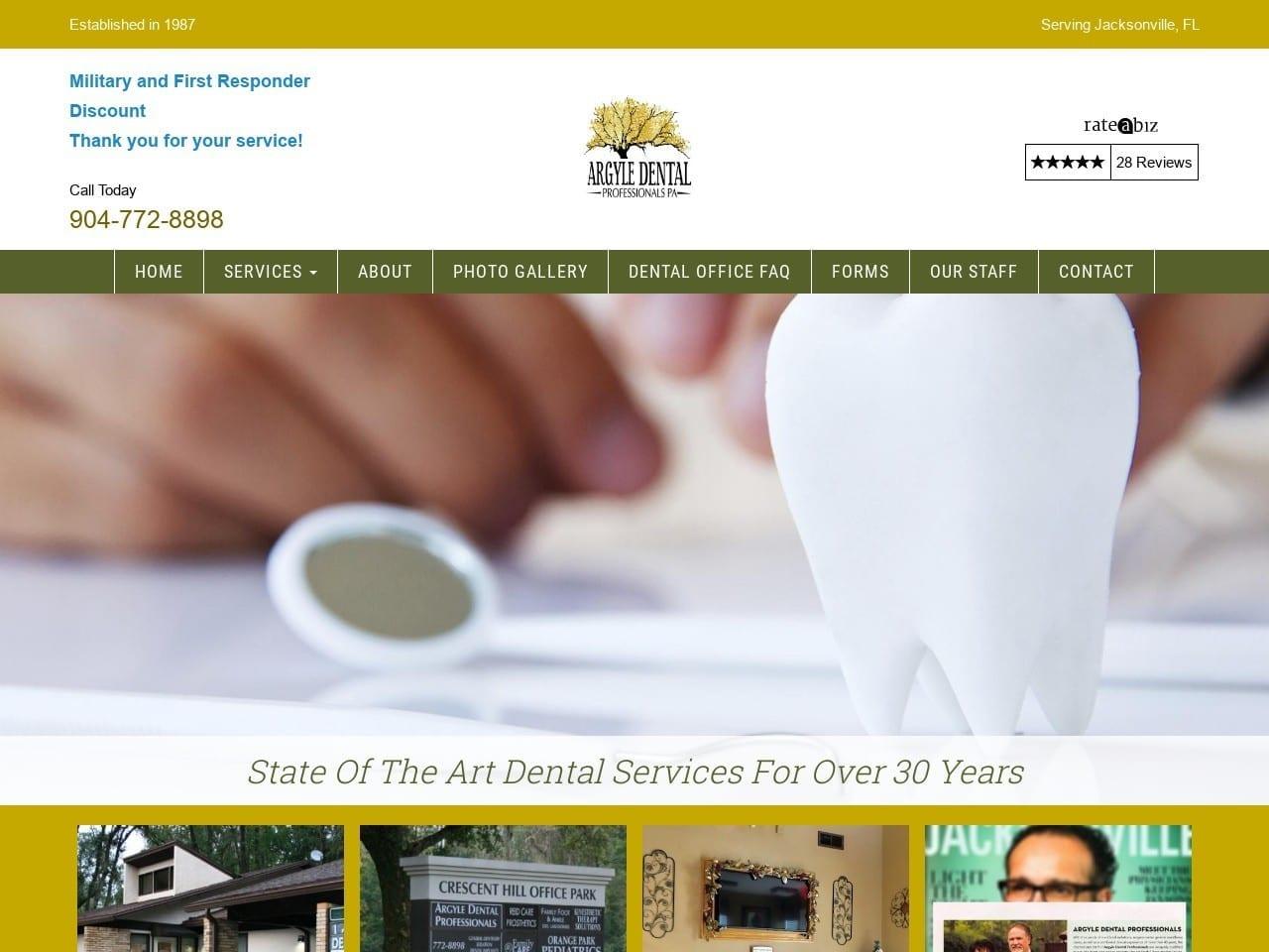 Argyle Dental Professionals screenshot