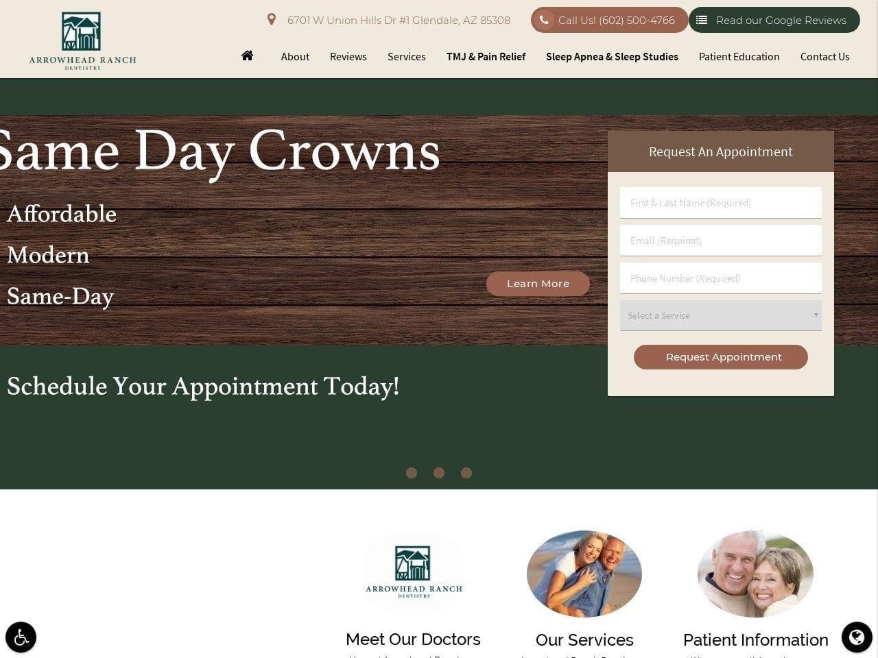 Arrowhead Ranch Dentist screenshot