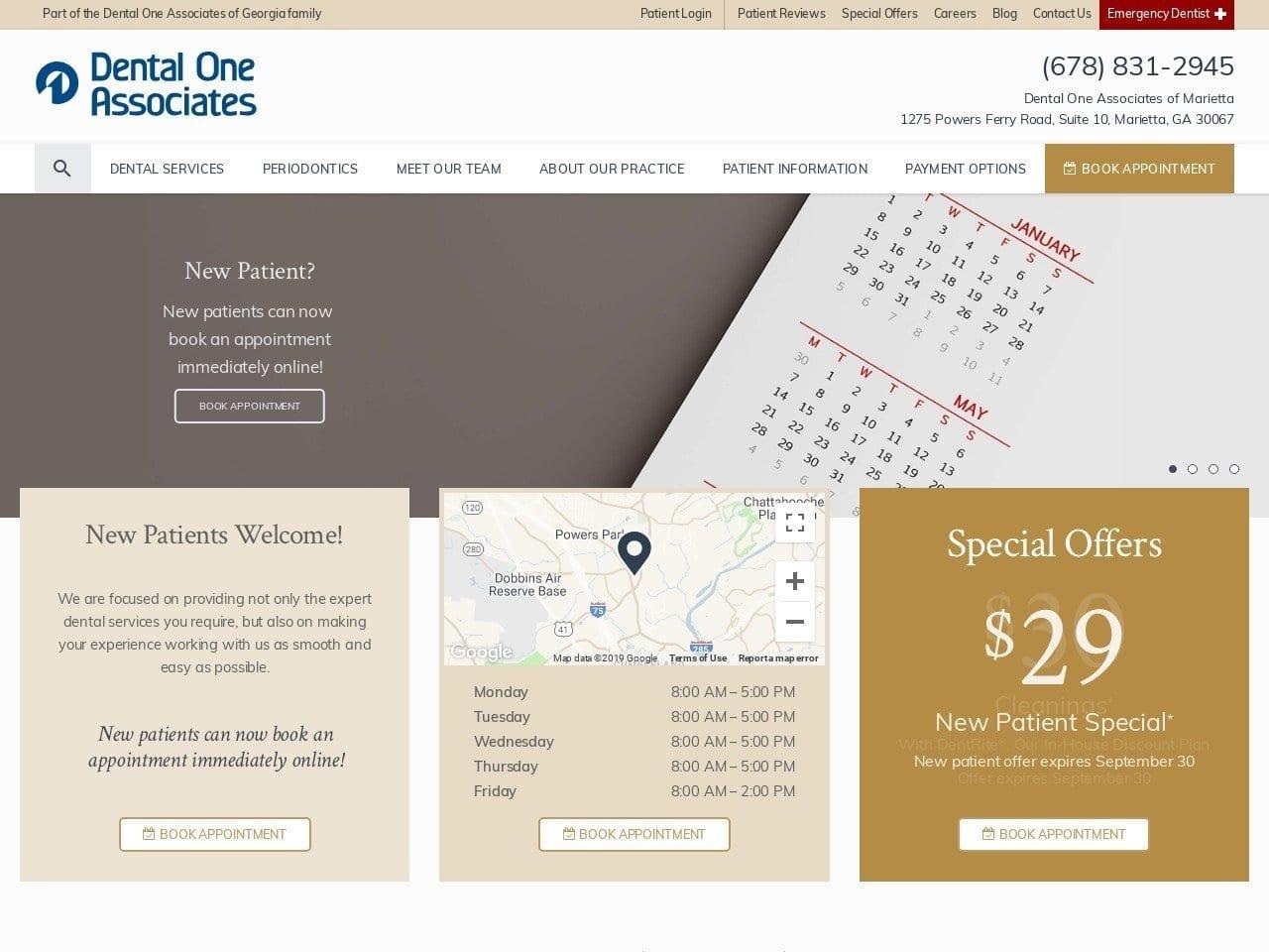Atlanta Dental Specialists screenshot
