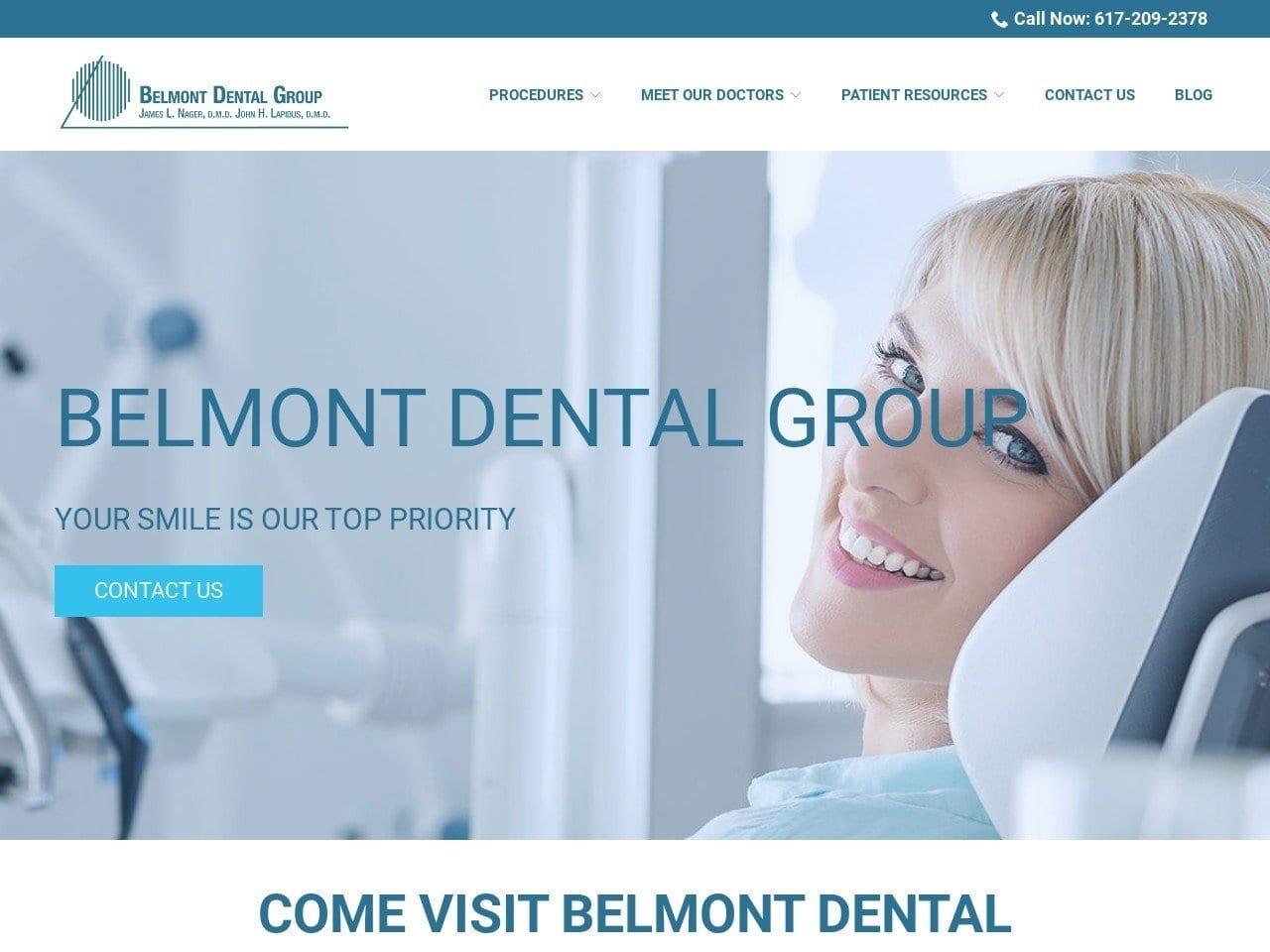 Belmont Dental Group screenshot