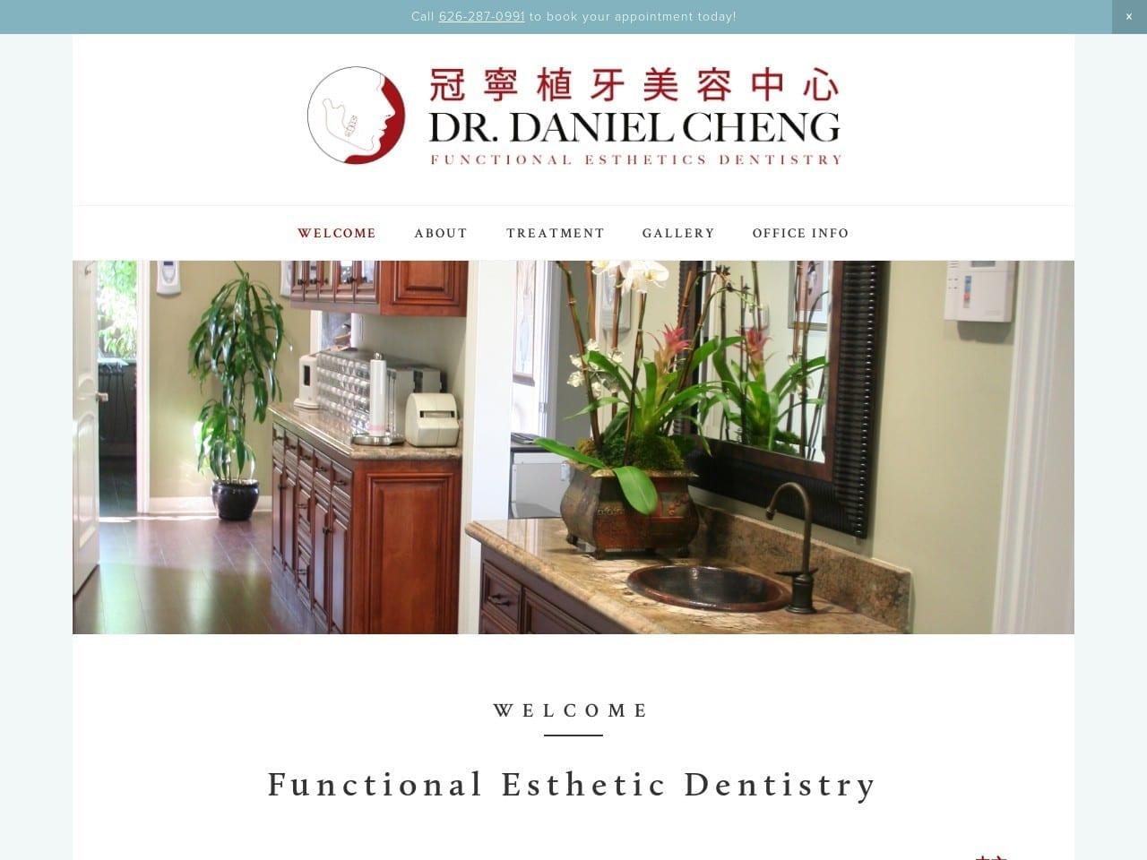 Daniel D. Cheng DDS screenshot