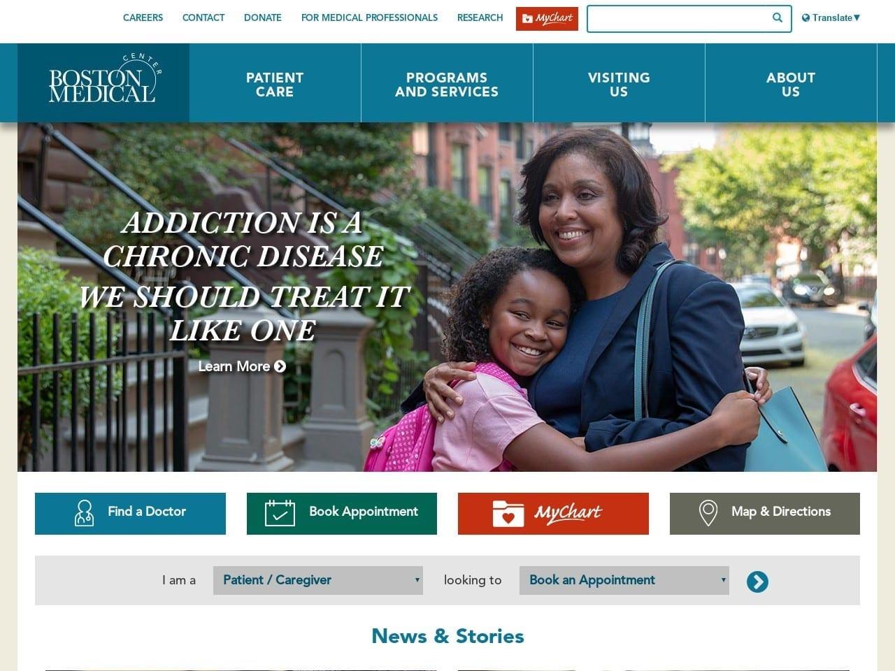 Boston Medical Center screenshot