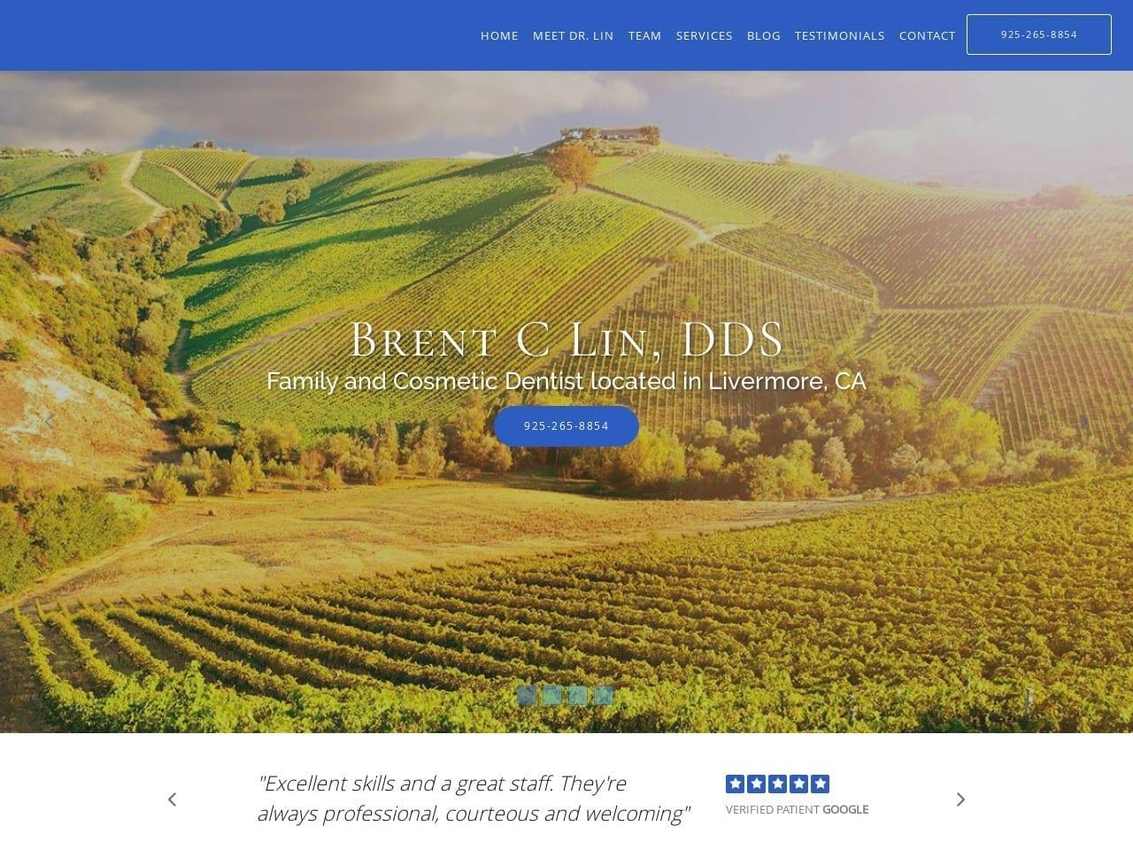 Brent C. Lin DDS screenshot