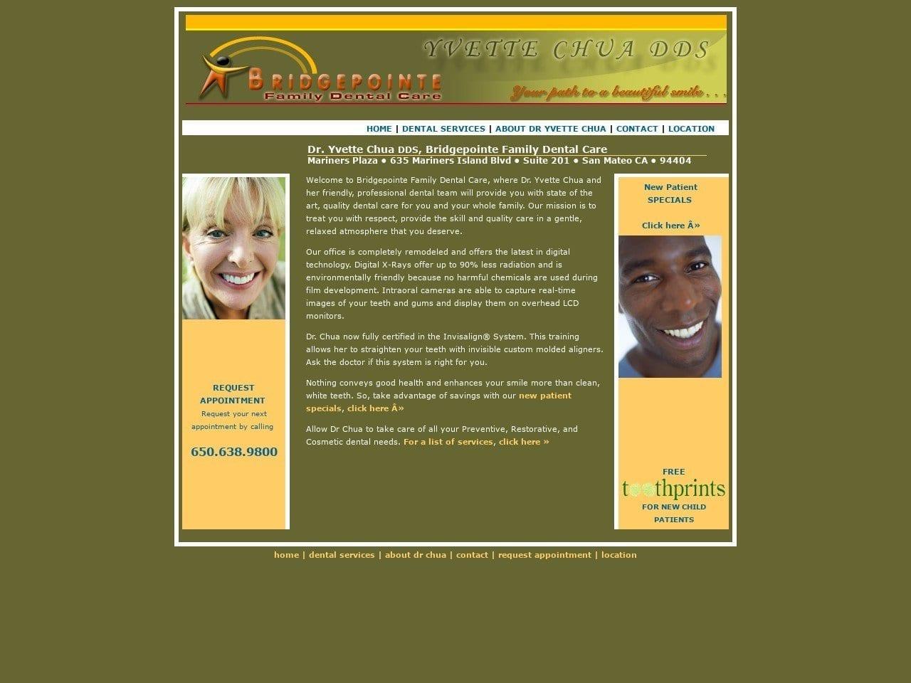 Dr. Yvette C. Chua DDS screenshot