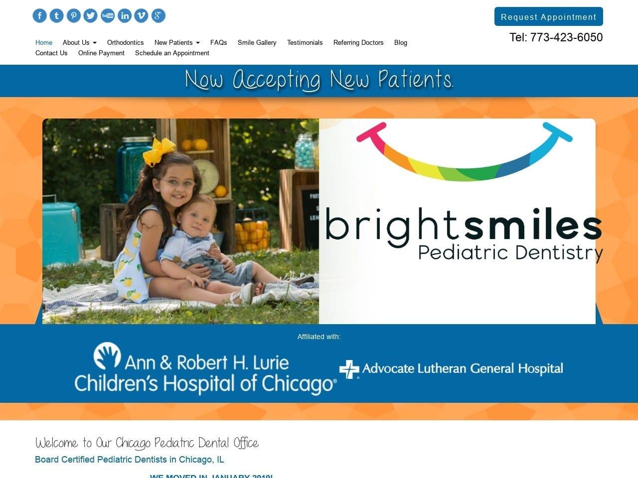 BrightSmiles Pediatric Dentistry screenshot