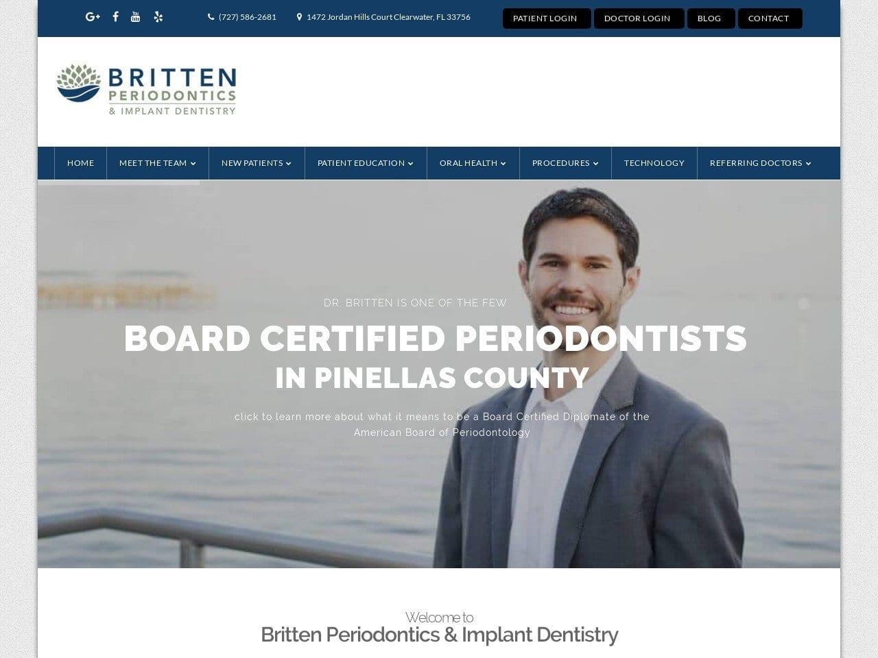 Dr. Todd M. Britten DMD screenshot