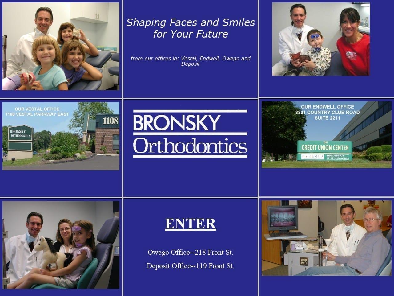Bronsky Orthodontics screenshot
