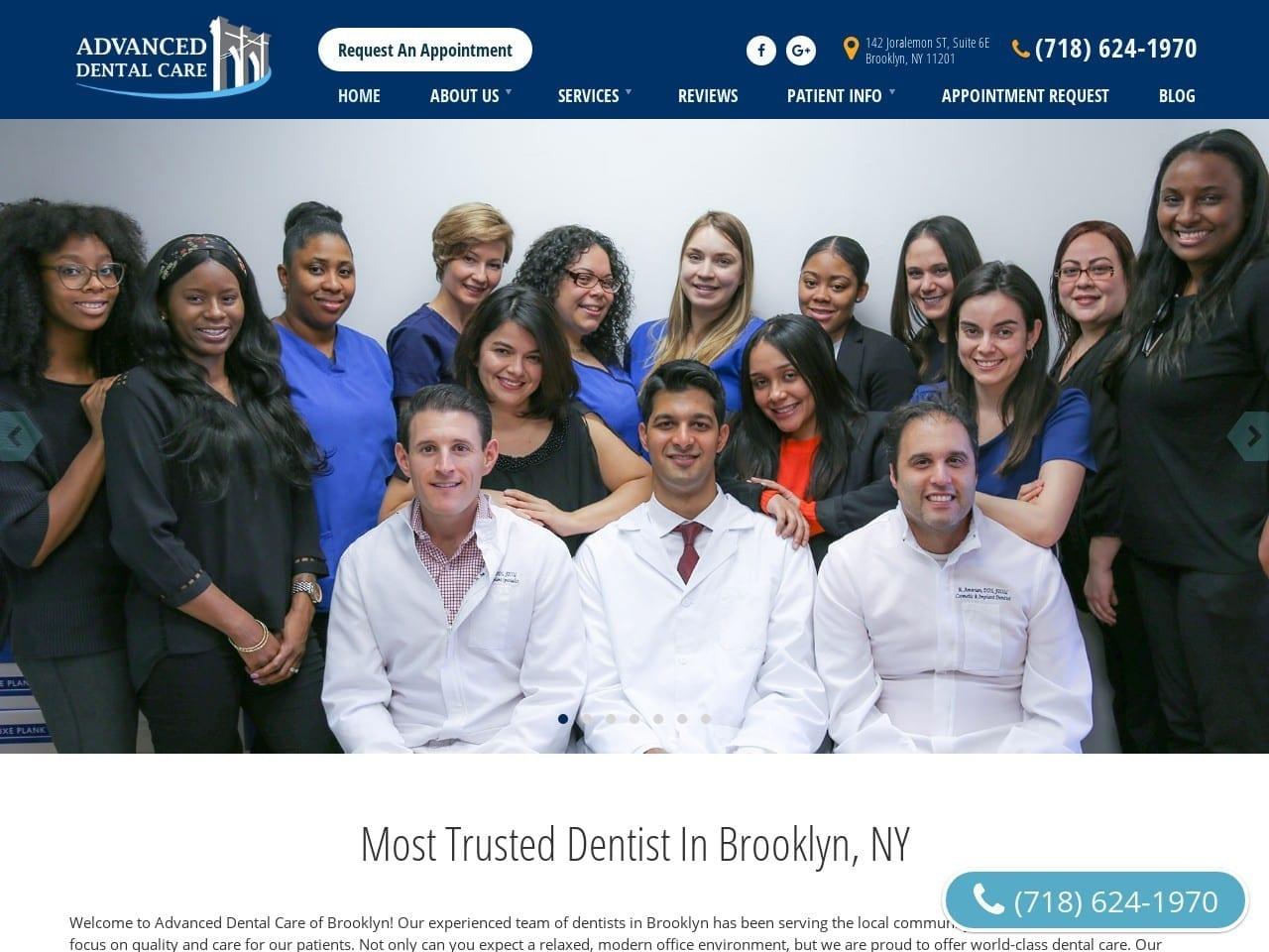 Brooklyn Cosmetic & Implant Dentist screenshot