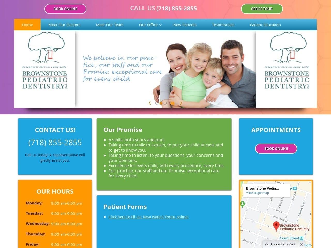 Brownstone Pediatric Dentistry screenshot