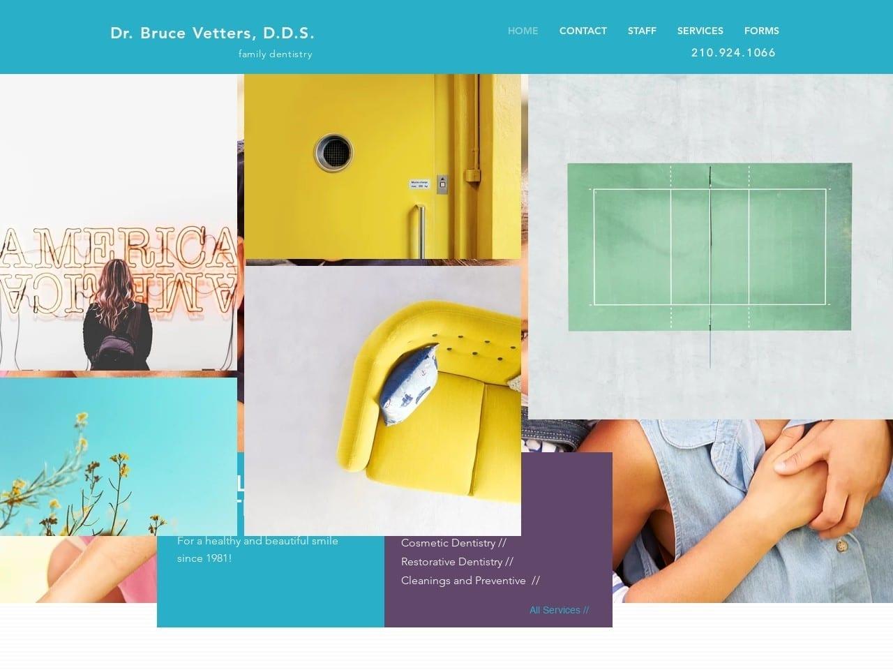 Bruce L Vetters Family Dentist screenshot