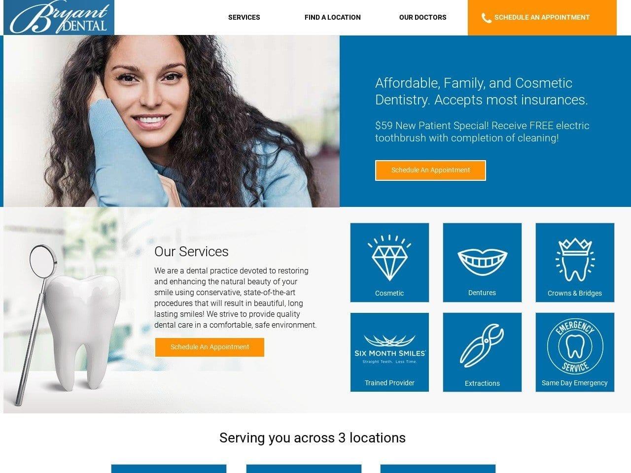 Bryant Dental Madison screenshot