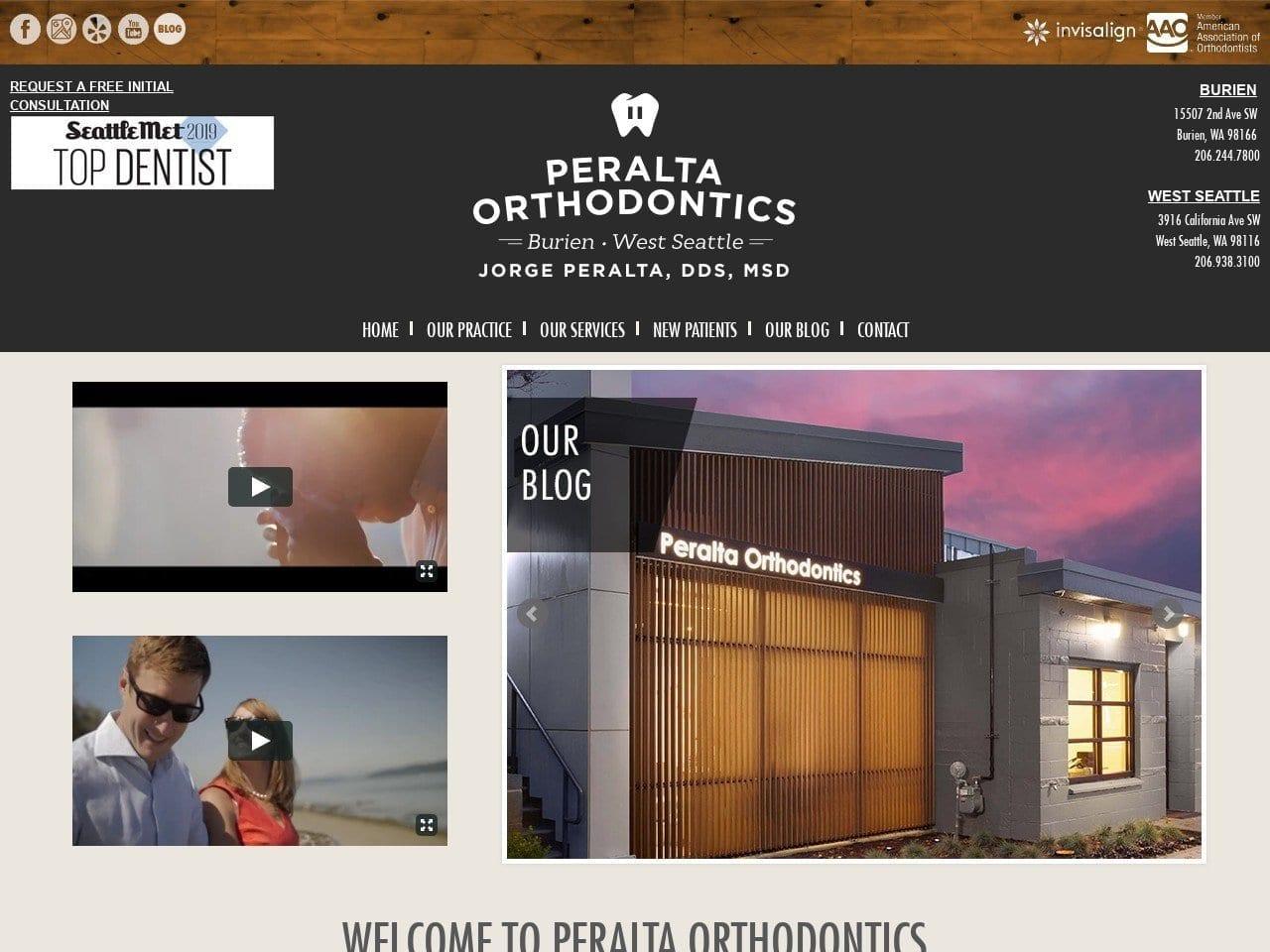 Orthodontics of Burien Jorge Peralta DDS PS screenshot